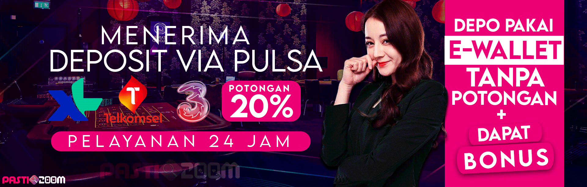 MENERIMA DEPOSIT PULSA 