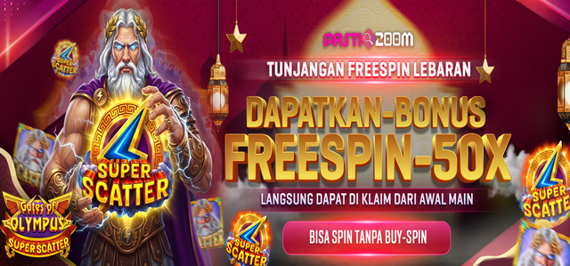TUNJANGAN FREESPIN HARI RAYA PASTI200M